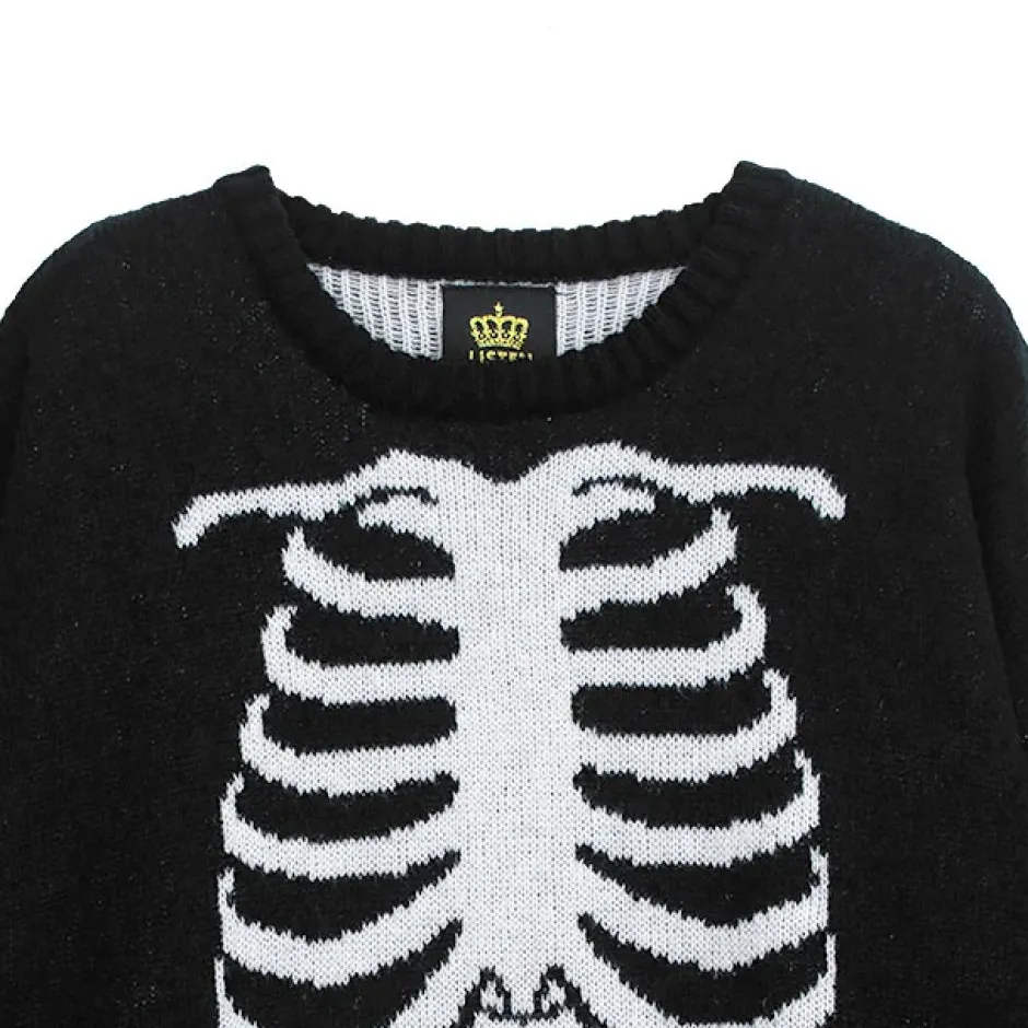 LISTEN FLAVOR Honehone Gaikotsu Knit New