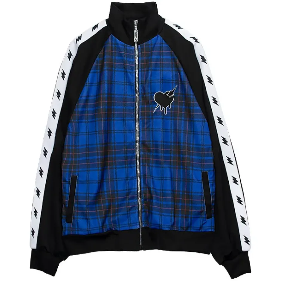 LISTEN FLAVOR Inazuma Zukkyun Check Jersey Discount