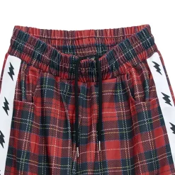 LISTEN FLAVOR Inazuma Zukkyun Check Jersey Shorts Hot