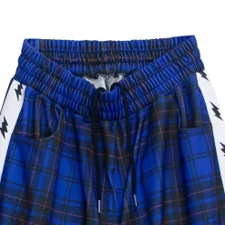 LISTEN FLAVOR Inazuma Zukkyun Check Jersey Shorts Hot