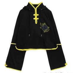 Jackets & Hoodies>LISTEN FLAVOR Kagamine Rin & Len China Hoodie Black