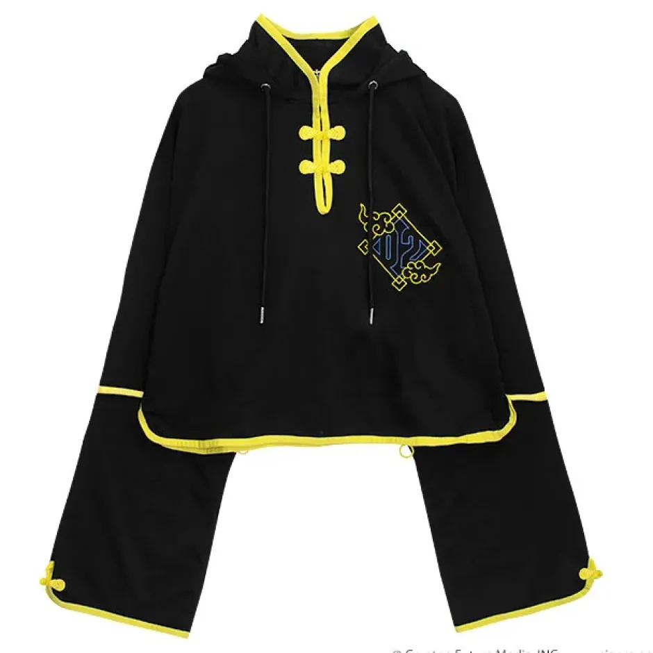 Jackets & Hoodies>LISTEN FLAVOR Kagamine Rin & Len China Hoodie Black