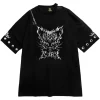 Tops>LISTEN FLAVOR Kirakira Neko Slit Big Top