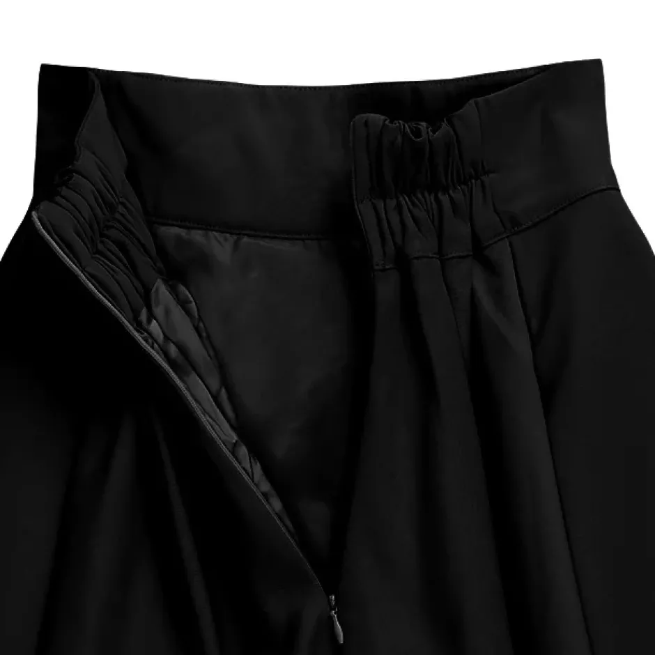 Bottoms>LISTEN FLAVOR Lace-Up Circular Skirt
