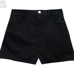 LISTEN FLAVOR Layered Pleated Flap Skirt w/ Shorts and Detachable Pocket New