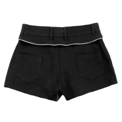 LISTEN FLAVOR Layered Shorts w/ Tulle Clearance