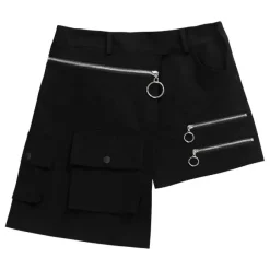 LISTEN FLAVOR Layered 2-Way Shorts New