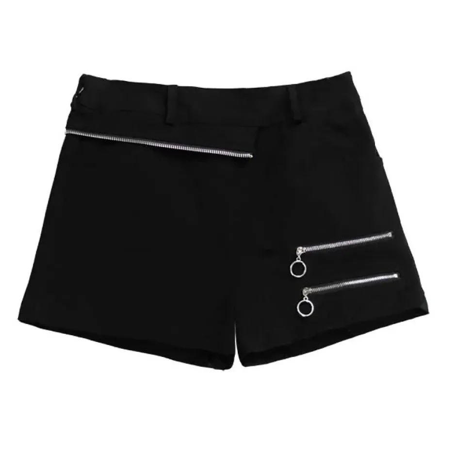 LISTEN FLAVOR Layered 2-Way Shorts New