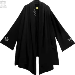 Jackets & Hoodies>LISTEN FLAVOR Long Knit Robe