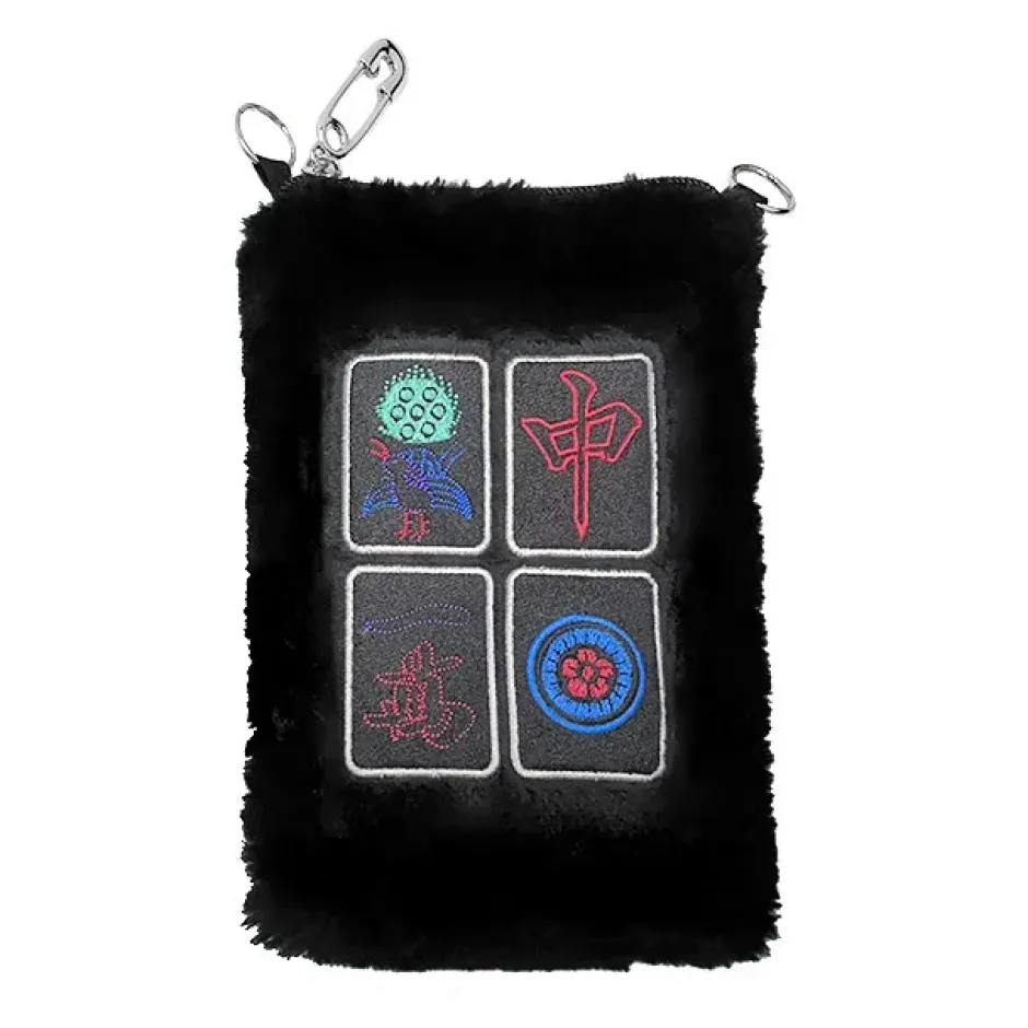 Bags & Wallets>LISTEN FLAVOR Mahjong Fur Shoulder Bag