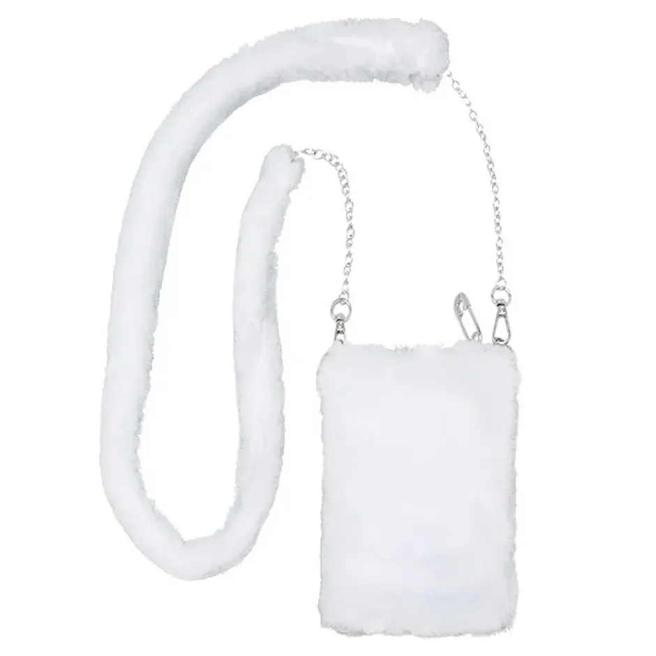 Bags & Wallets>LISTEN FLAVOR Mahjong Fur Shoulder Bag