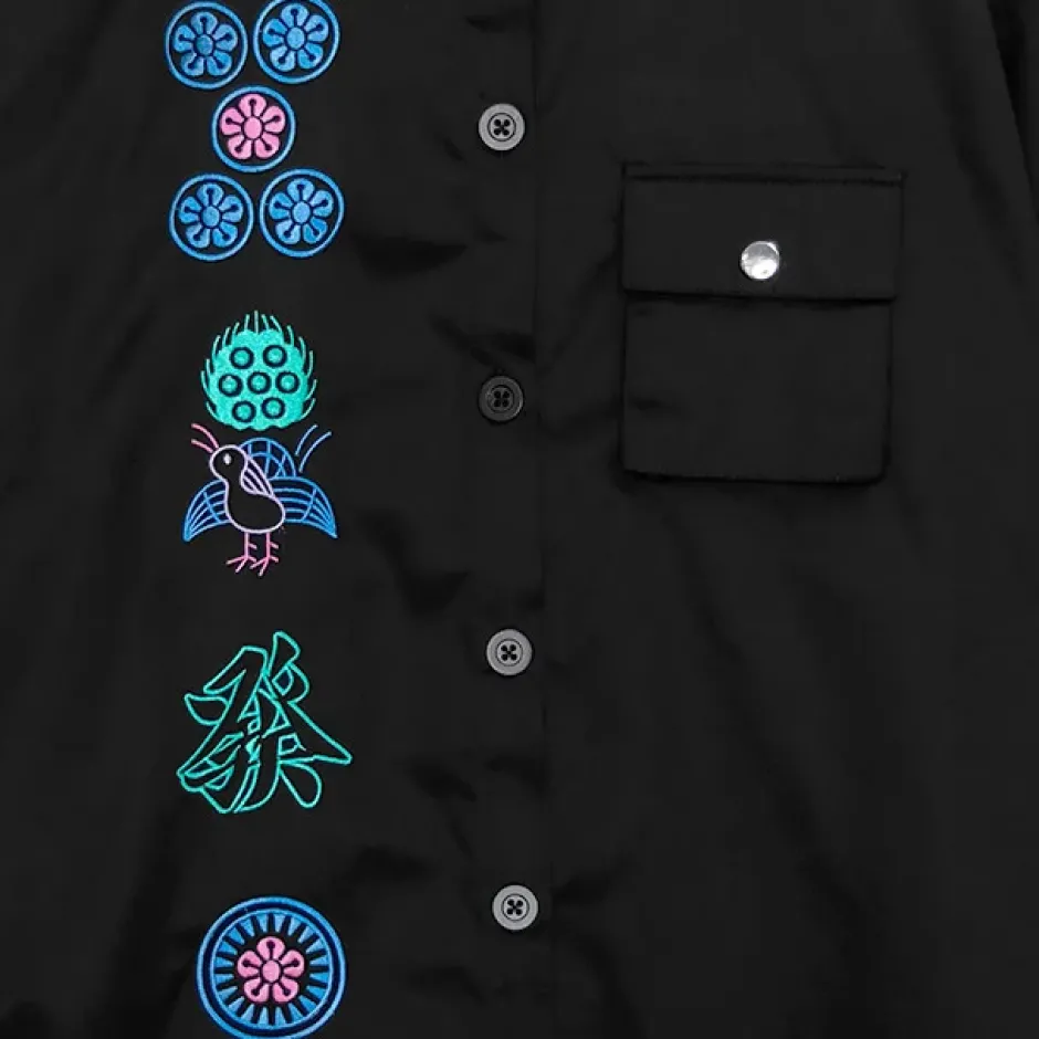 LISTEN FLAVOR Mahjong Short Sleeve Shirt w/ Harness Clearance