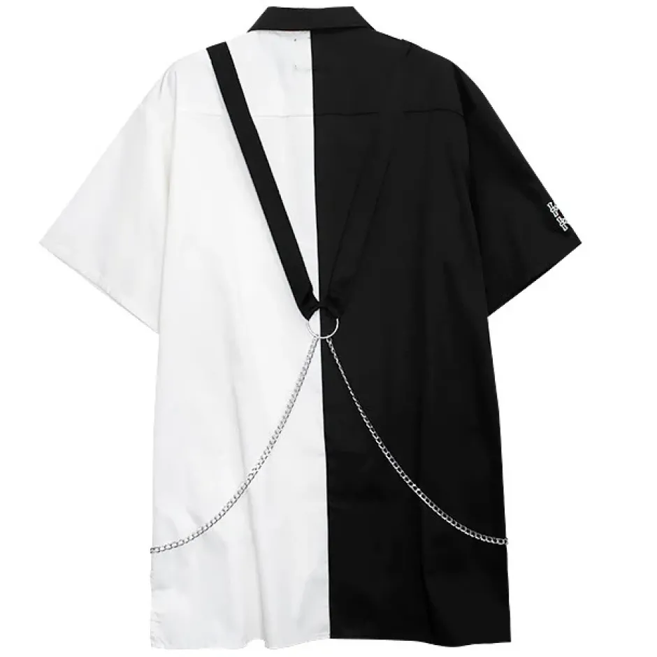 LISTEN FLAVOR Mahjong Short Sleeve Shirt w/ Harness Clearance