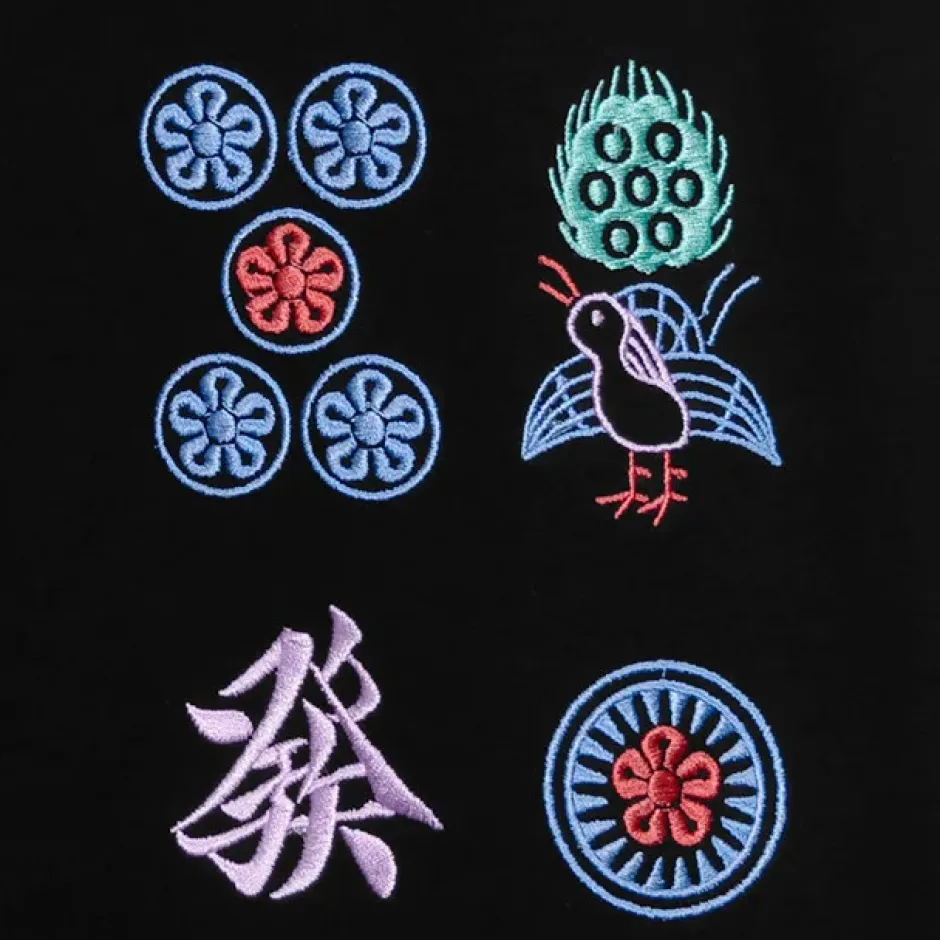 LISTEN FLAVOR Mahjong Tile China Hoodie Hot