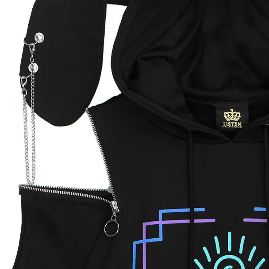 LISTEN FLAVOR Mahjong Usamimi Hoodie Online