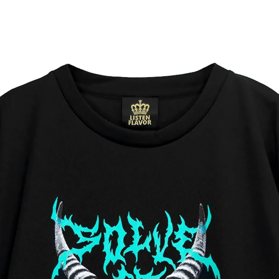 Tops>LISTEN FLAVOR Makai Neko Long Sleeve T-Shirt