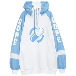 LISTEN FLAVOR Medication Dope Half Zip Hoodie Clearance