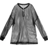 Jackets & Hoodies>LISTEN FLAVOR Melty Moon Mesh Pullover