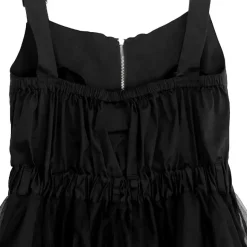 LISTEN FLAVOR Melty Moon Zip Tulle Jumper Skirt New