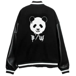 Jackets & Hoodies>LISTEN FLAVOR Melty Panda Stadium Jacket