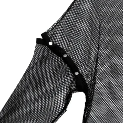 LISTEN FLAVOR Mesh 2-Way Pullover Hot