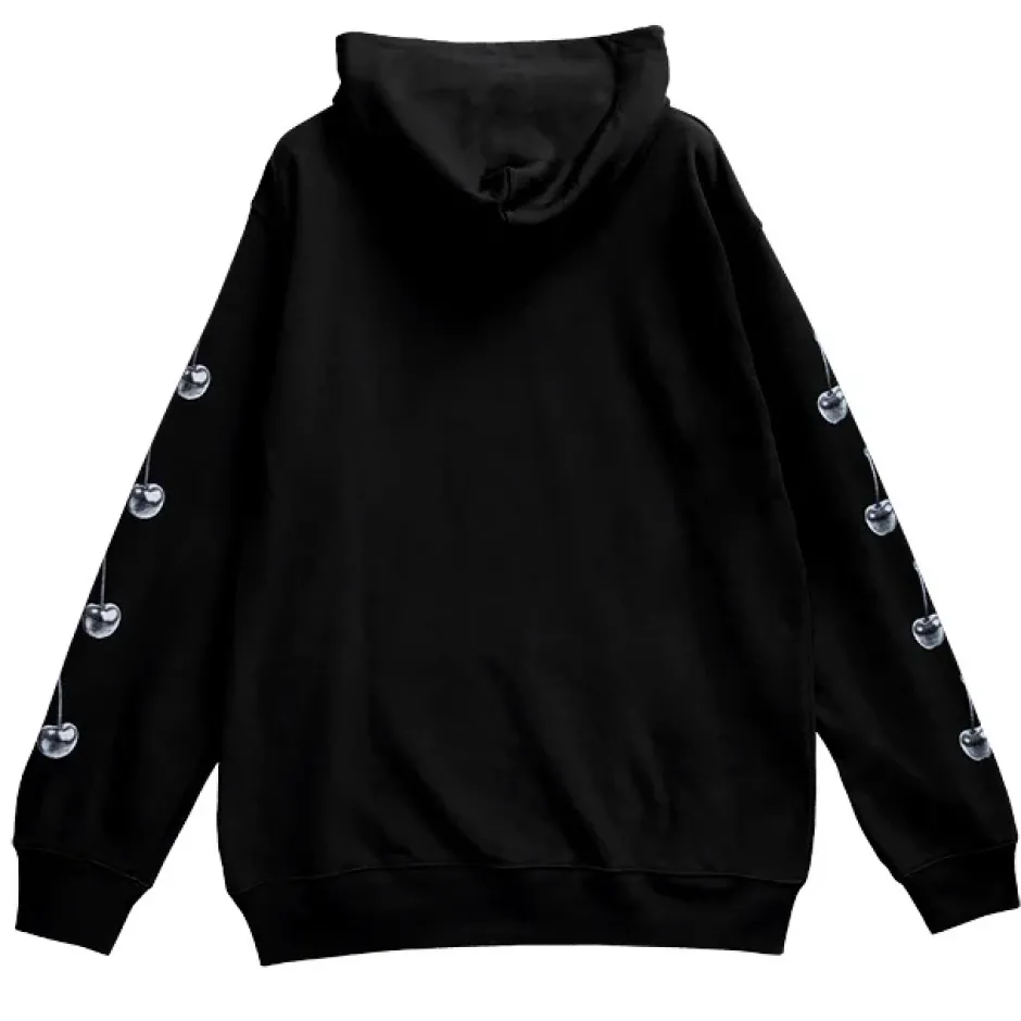 Jackets & Hoodies>LISTEN FLAVOR Metal Cherry Hoodie
