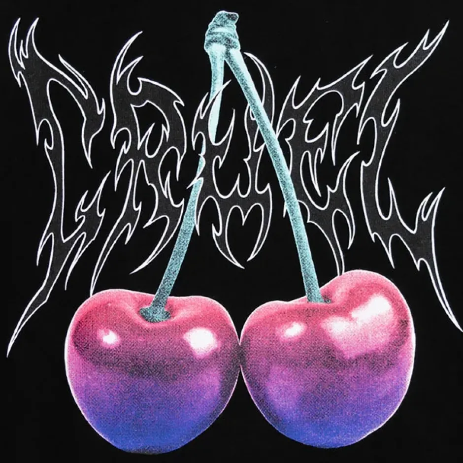 Jackets & Hoodies>LISTEN FLAVOR Metal Cherry Hoodie