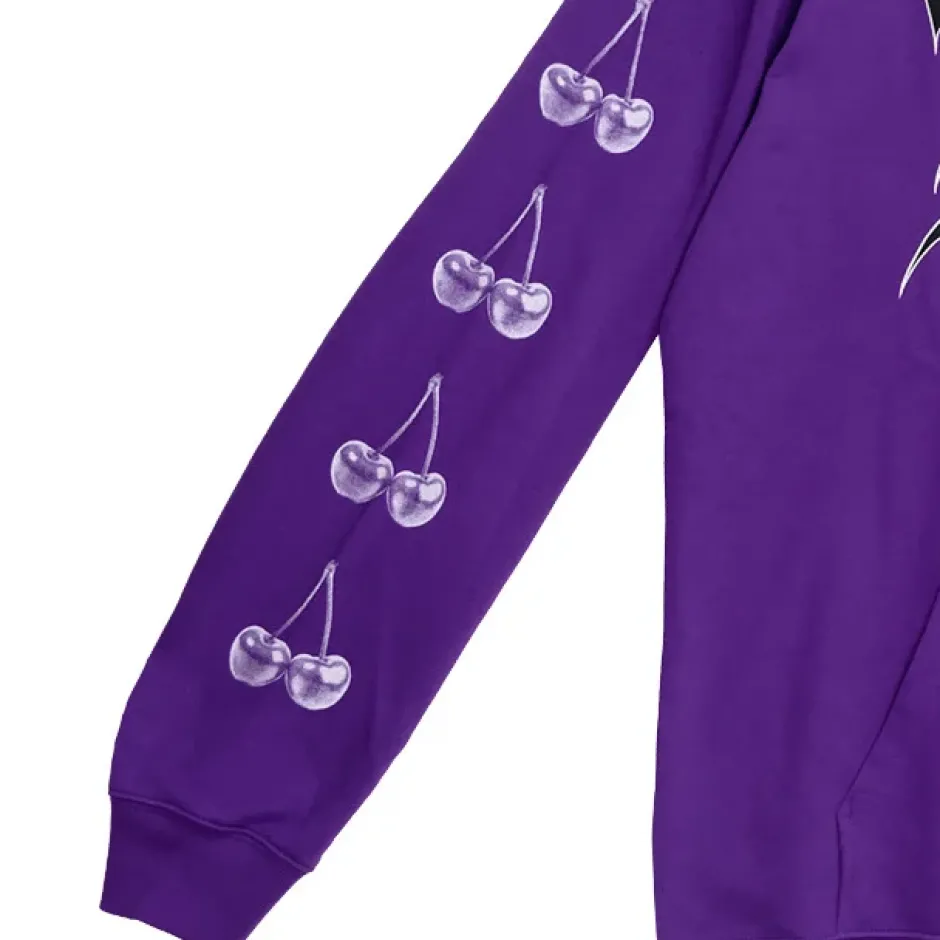 Jackets & Hoodies>LISTEN FLAVOR Metal Cherry Hoodie