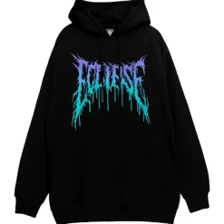 LISTEN FLAVOR Metal Logo Hoodie New