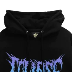 LISTEN FLAVOR Metal Logo Hoodie New