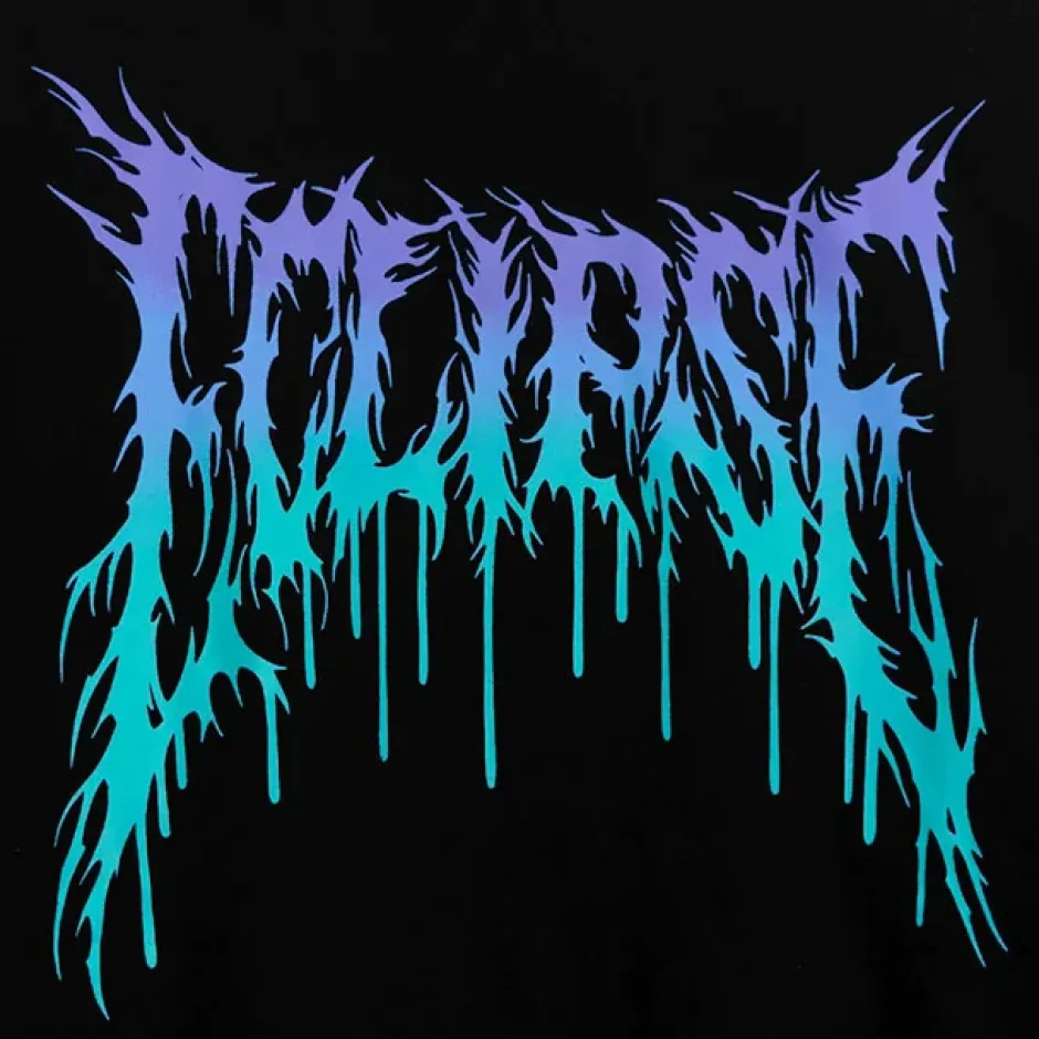 LISTEN FLAVOR Metal Logo Hoodie New