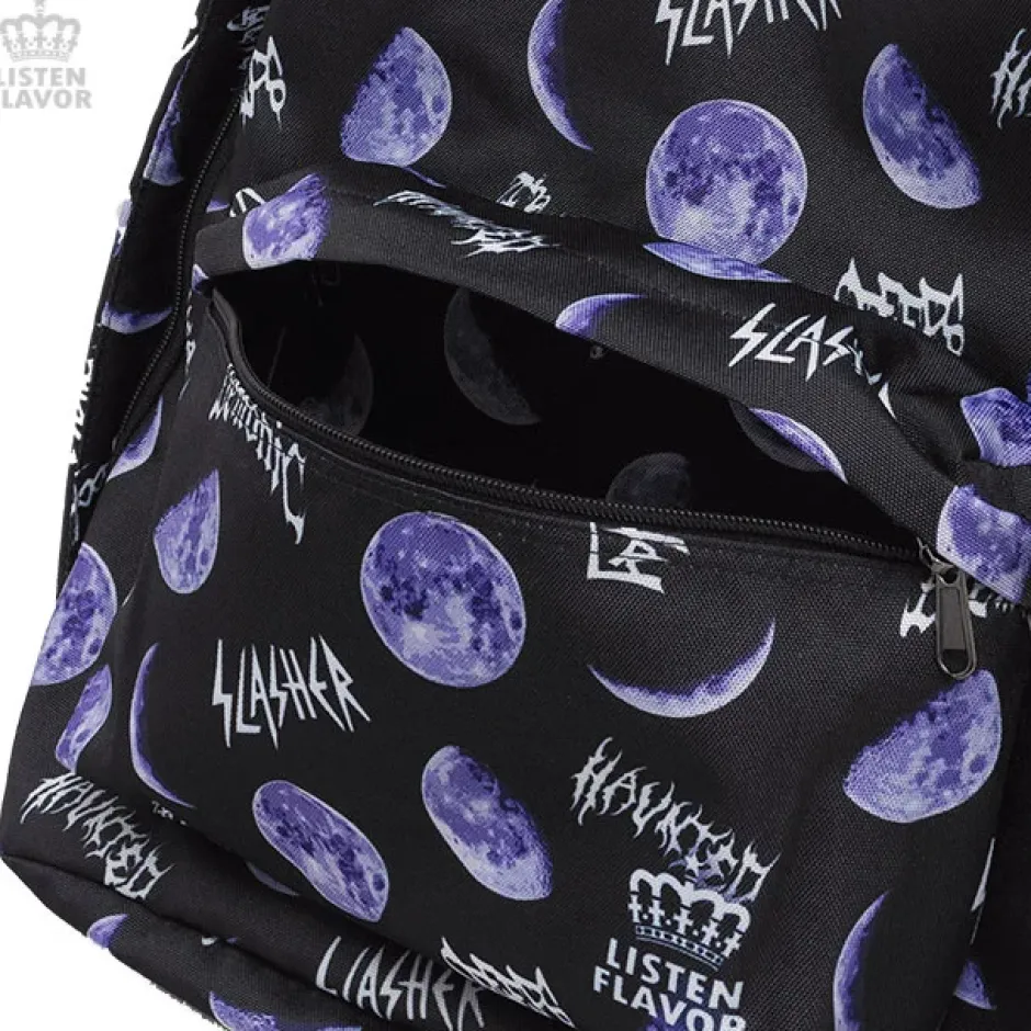 Bags & Wallets>LISTEN FLAVOR Metal Moon Backpack