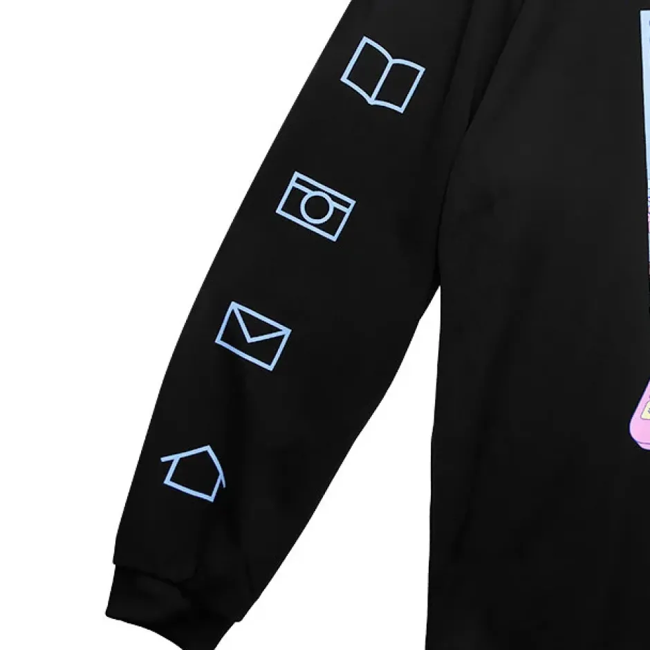 LISTEN FLAVOR Midnight Call Long Sleeve T-Shirt Outlet
