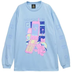 LISTEN FLAVOR Midnight Call Long Sleeve T-Shirt Outlet