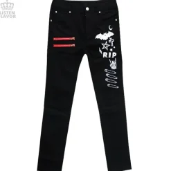 LISTEN FLAVOR Midnight Rockin' Skinny Jeans Best