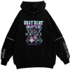LISTEN FLAVOR Music Game Zip Sleeve 2-Way Hoodie Discount