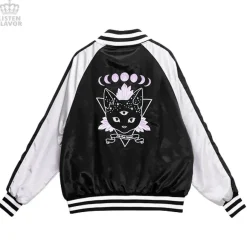 LISTEN FLAVOR Mystery Cat Sukajan Jacket Outlet