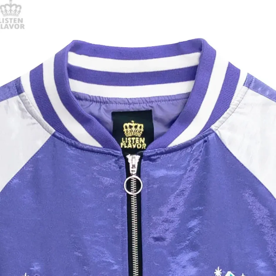 LISTEN FLAVOR Mystery Cat Sukajan Jacket Outlet