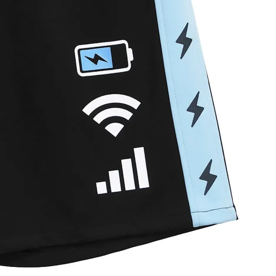 Bottoms>LISTEN FLAVOR Now Charging Jersey Shorts