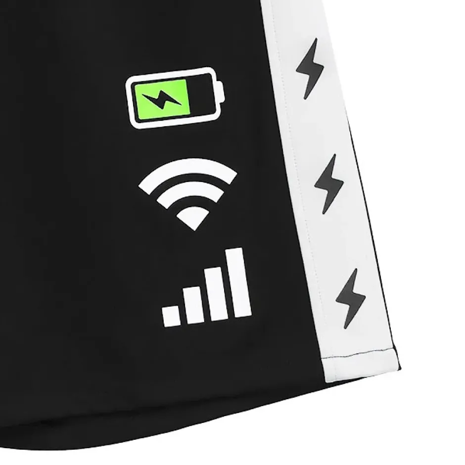 Bottoms>LISTEN FLAVOR Now Charging Jersey Shorts