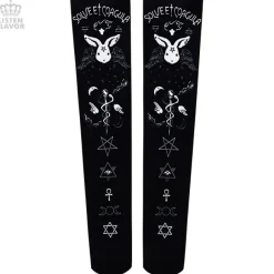 Footwear>LISTEN FLAVOR Occultic Knee-High Socks