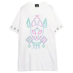 LISTEN FLAVOR Okitsune-sama Eyelet Big Top Online