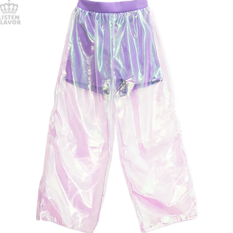 Bottoms>LISTEN FLAVOR Organdy Layered Pants