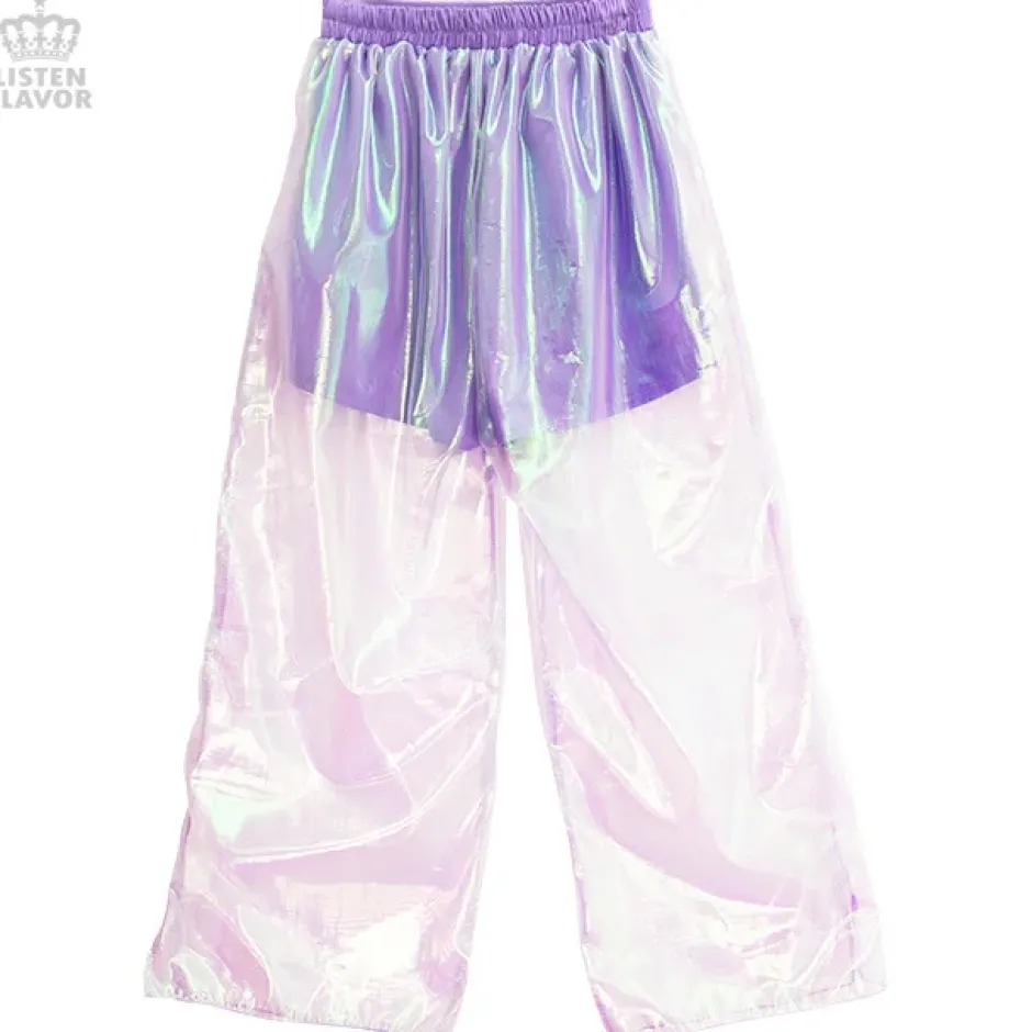Bottoms>LISTEN FLAVOR Organdy Layered Pants