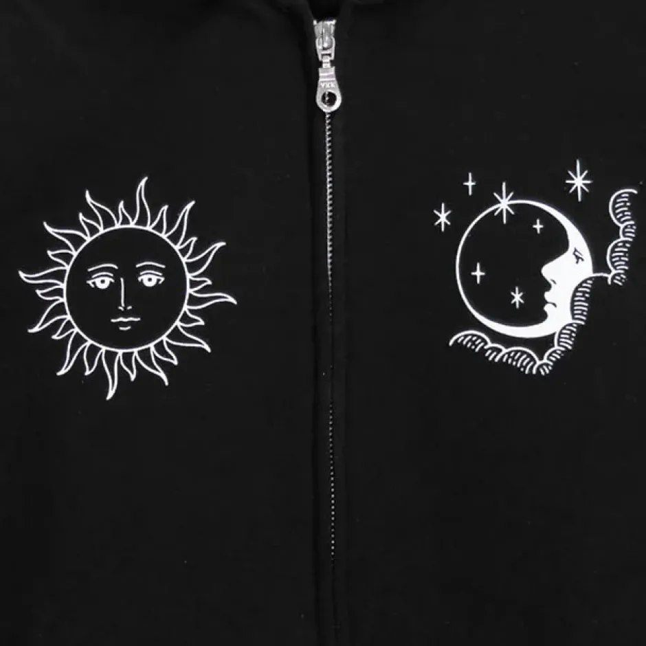 LISTEN FLAVOR Ouija Board Zip Hoodie Sale