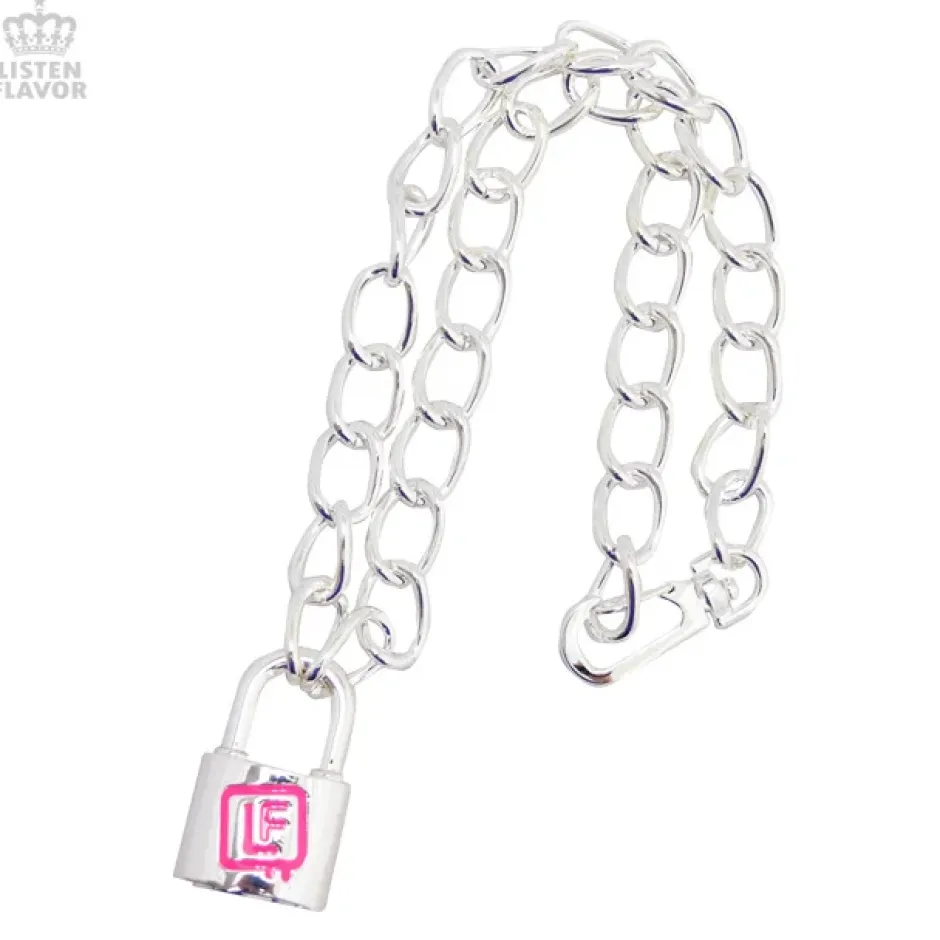LISTEN FLAVOR Padlock Necklace Sale