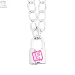 LISTEN FLAVOR Padlock Necklace Sale
