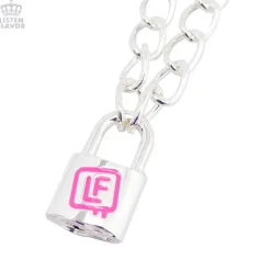 LISTEN FLAVOR Padlock Necklace Sale