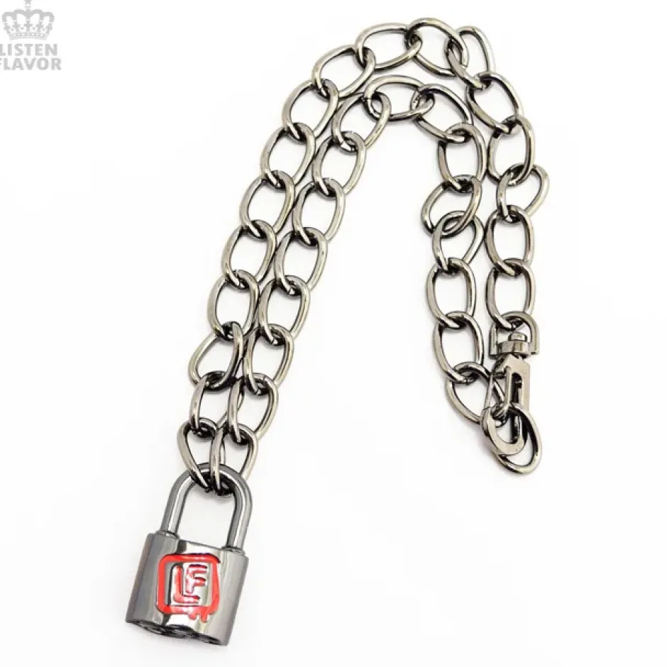 LISTEN FLAVOR Padlock Necklace Sale
