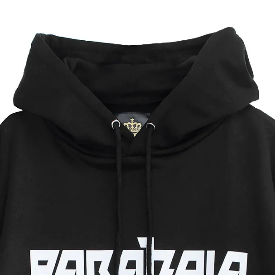 Jackets & Hoodies>LISTEN FLAVOR Paranoia Cat Ring Sleeve Hoodie
